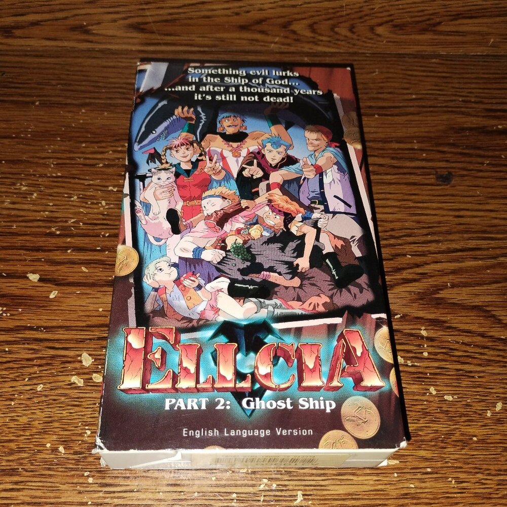 Ellcia Part 2: Ghost Ship (VHS, A.D.V. Films, Dubbed, 1997)